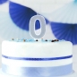 Preview: Number Candle - 0 – Silver